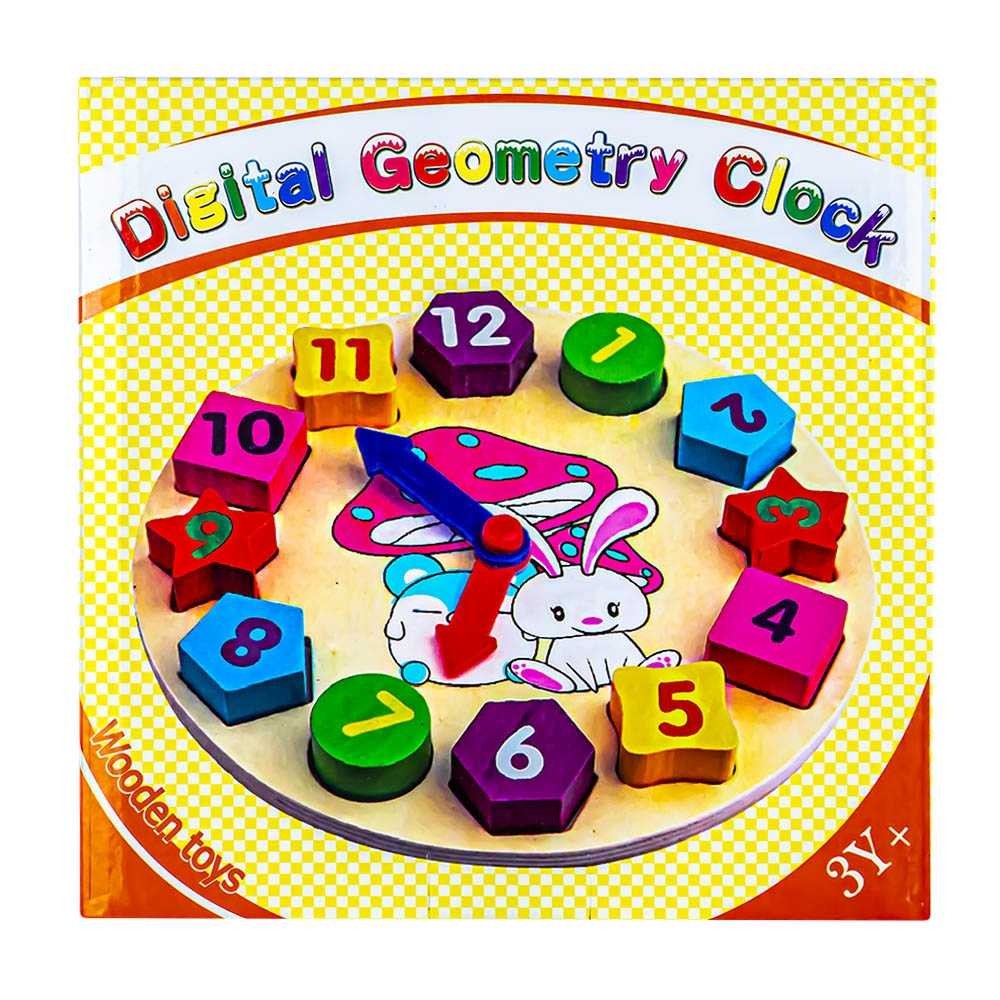 Puzzle educativ, din lemn, Ceas XH1699 30.252101