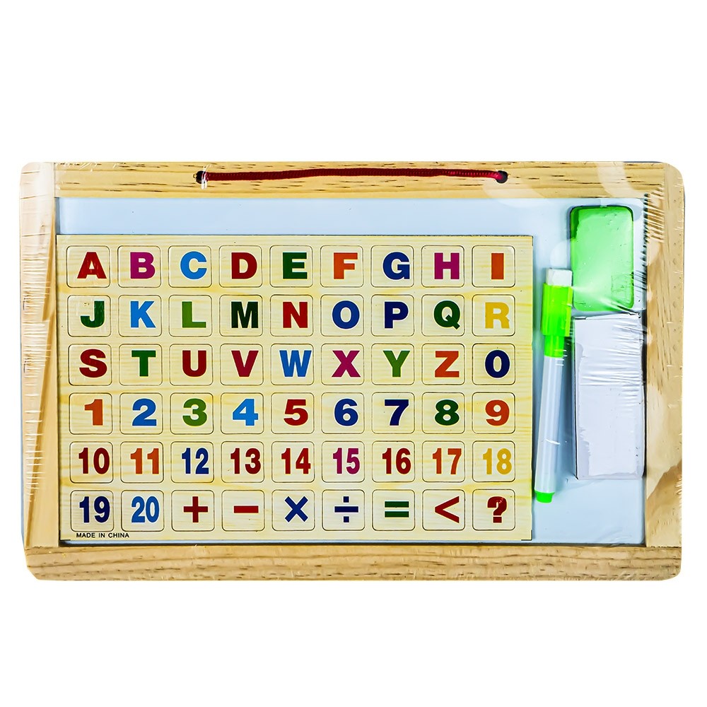 Tablita magnetica, din lemn + accesorii 230A 43.697479