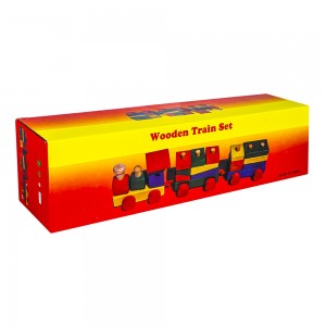 Trenulet din lemn, cu forme geometrice BX-119 46.218487