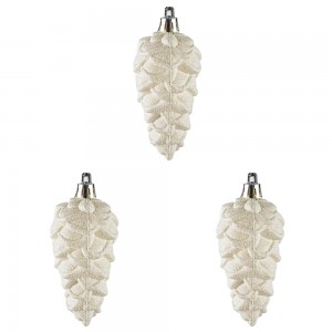 Globuri pom Craciun, 11 cm, 3 buc/set WH17285 5.042017