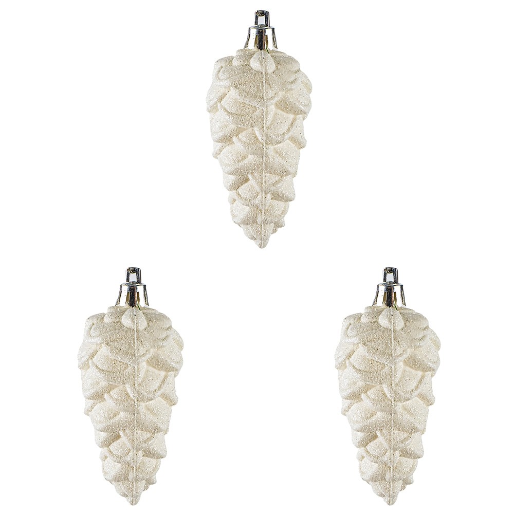 Globuri pom Craciun, 11 cm, 3 buc/set WH17285 5.042017