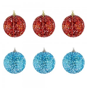 Globuri pom Craciun, 8 cm, 3 buc/set D-21065 13.445378