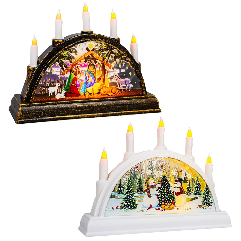 Lumanare ornamentala - scene Craciun ZF-078 43.697479