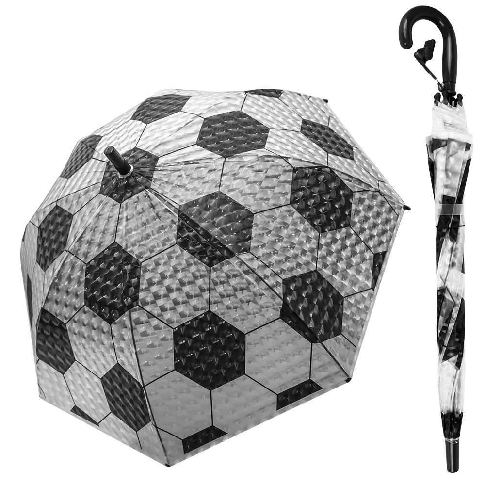 Umbrela copii, cu desene, Fotbal, 80 cm 061-3D 30.252101