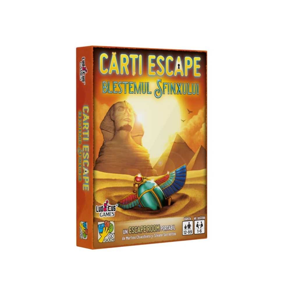 Carti Escape - Blestemul Sfinxului, ISBN: 978-606-94982-5-5 49.579832