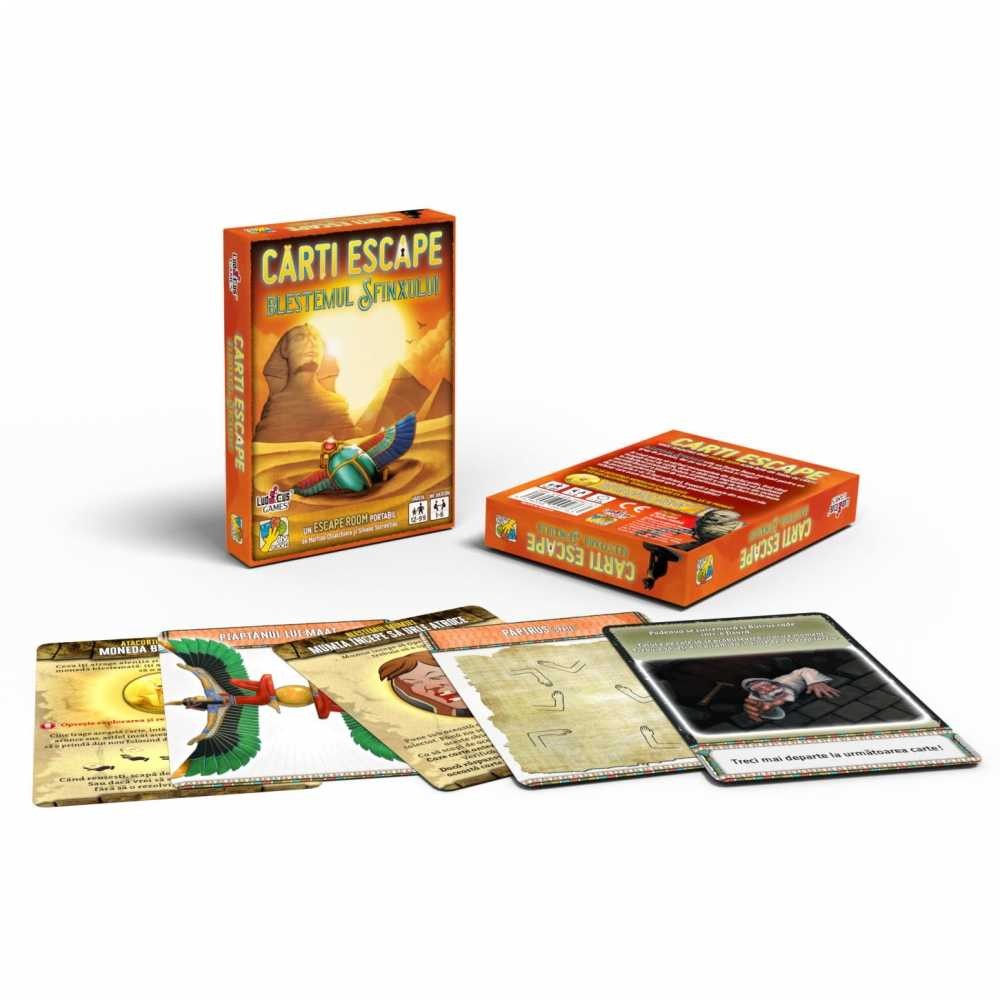 Carti Escape - Blestemul Sfinxului, ISBN: 978-606-94982-5-5 49.579832
