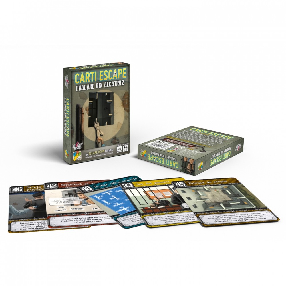 Carti Escape - Evadare din Alcatraz, ISBN: 978-606-94982-6-2 49.579832