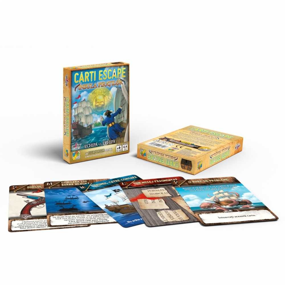 Carti Escape - Insula Piratilor, ISBN: 978-606-94986-9-9 49.579832