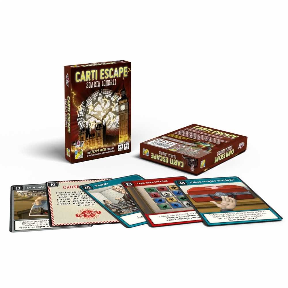 Carti Escape - Soarta Londrei, ISBN: 978-606-94982-1-7 49.579832