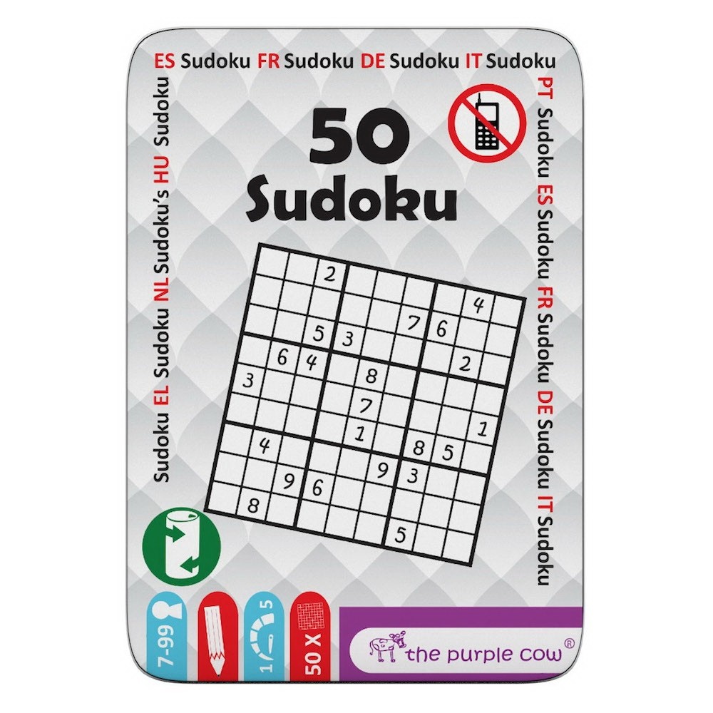50 de provocari - Sudoku CW0308 32.773109