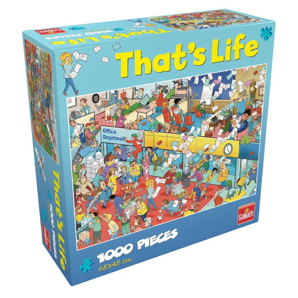 Puzzle Cauta si Gaseste - La birou, 1000 piese GLT4784 41.176471