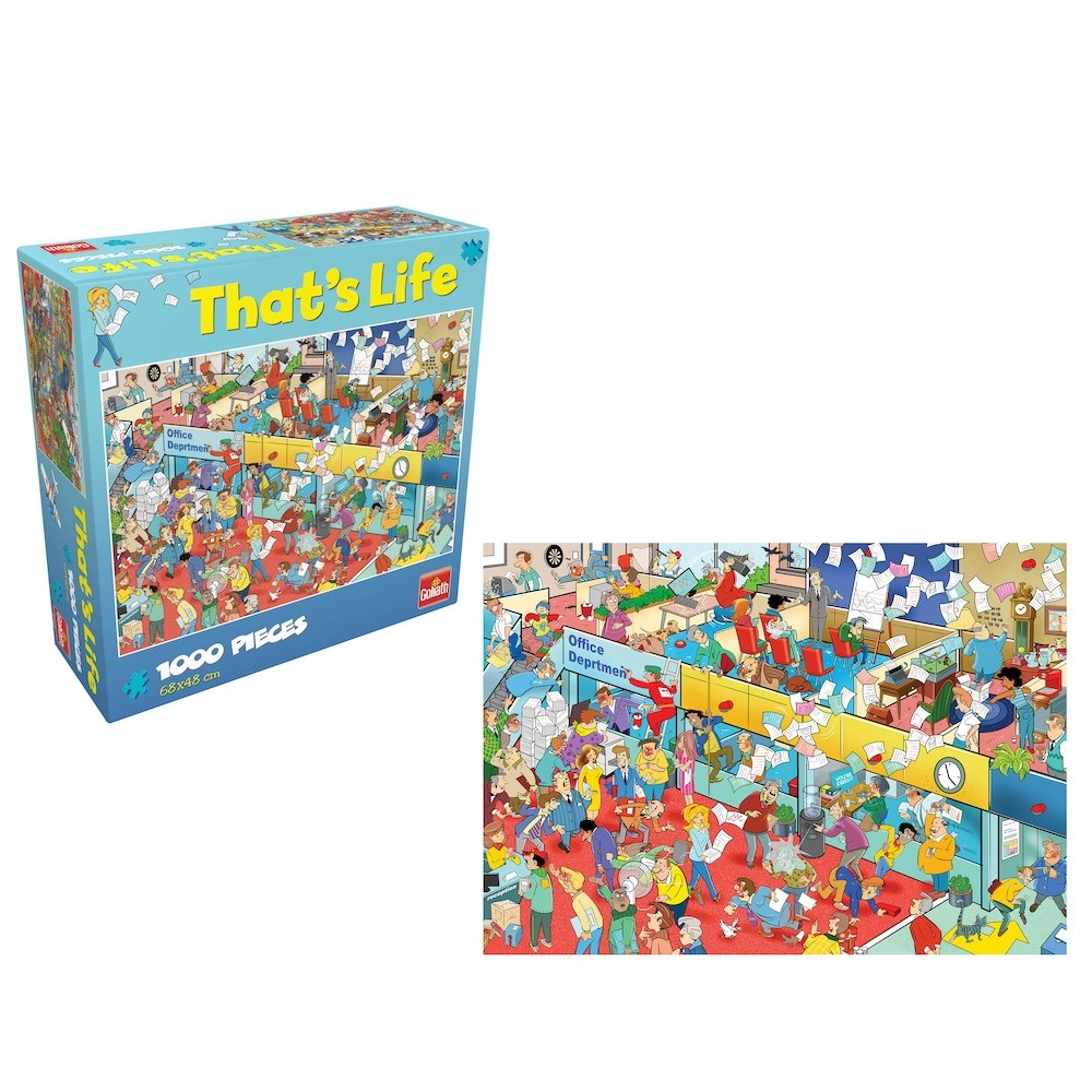 Puzzle Cauta si Gaseste - La birou, 1000 piese GLT4784 41.176471