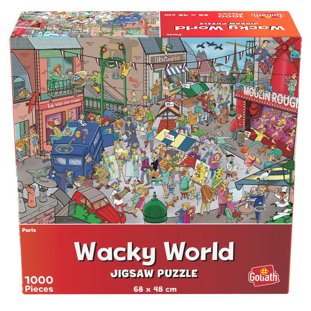 Puzzle Cauta si Gaseste - La Paris, 1000 piese GLT9242 41.176471