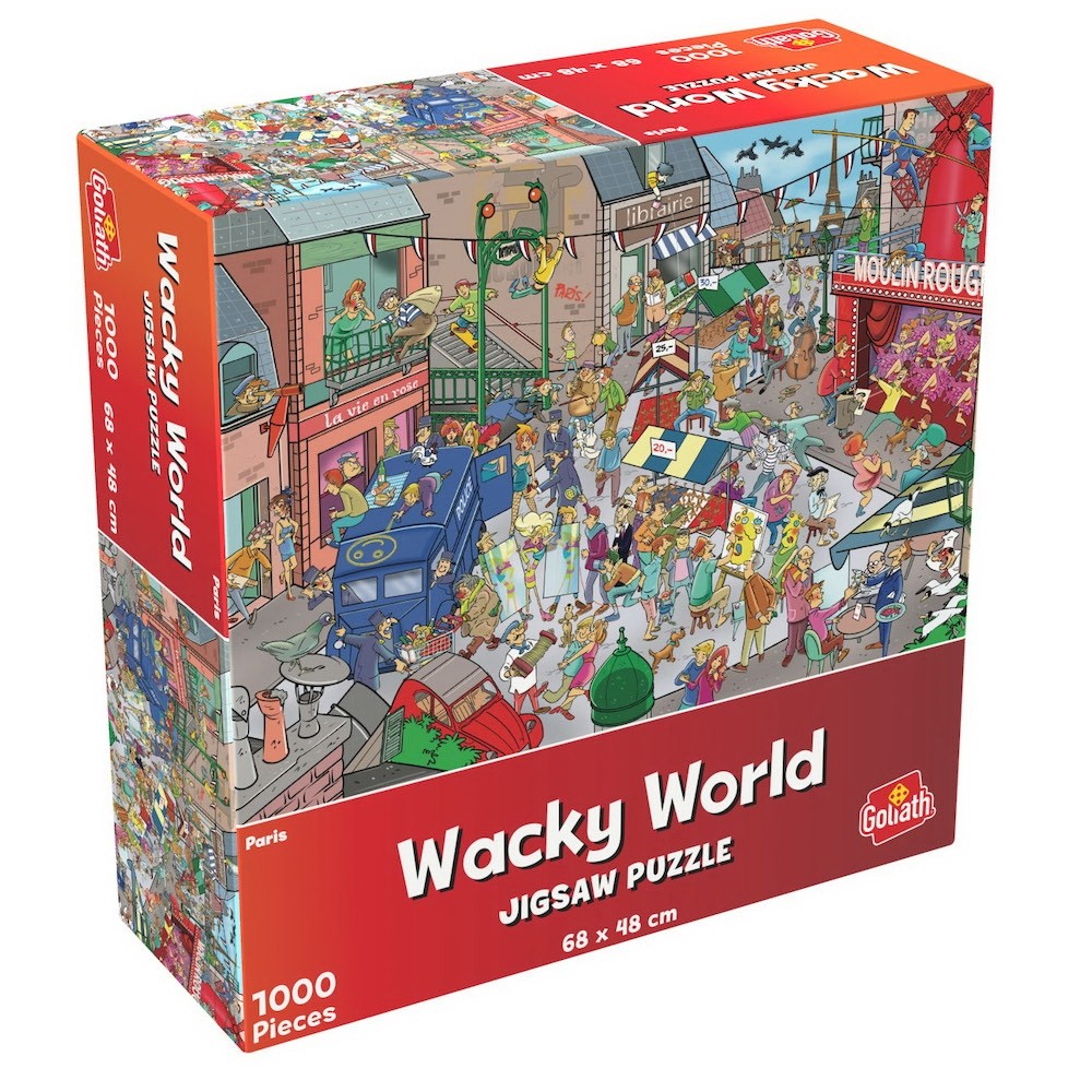 Puzzle Cauta si Gaseste - La Paris, 1000 piese GLT9242 41.176471