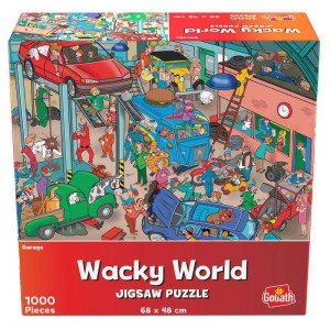 Puzzle Cauta si Gaseste - La service auto, 1000 piese GLT9244 41.176471