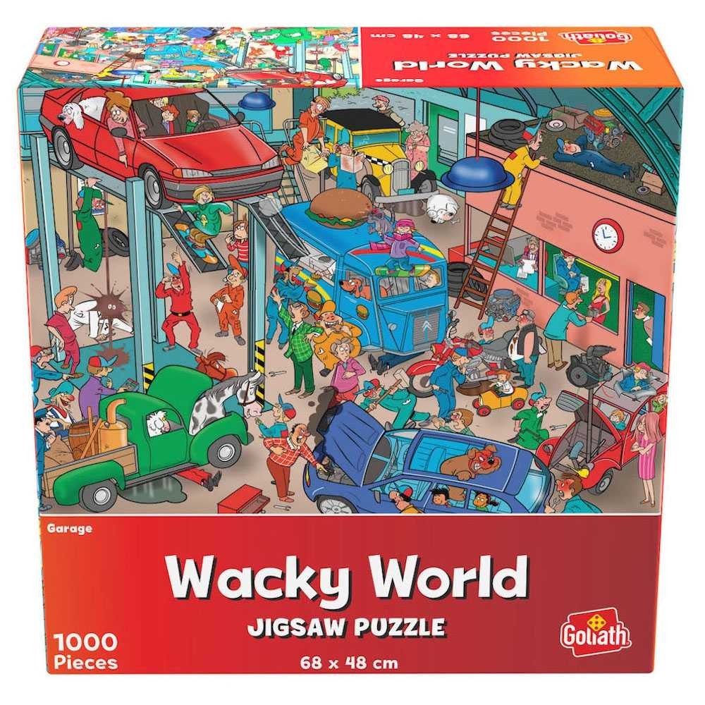 Puzzle Cauta si Gaseste - La service auto, 1000 piese GLT9244 41.176471