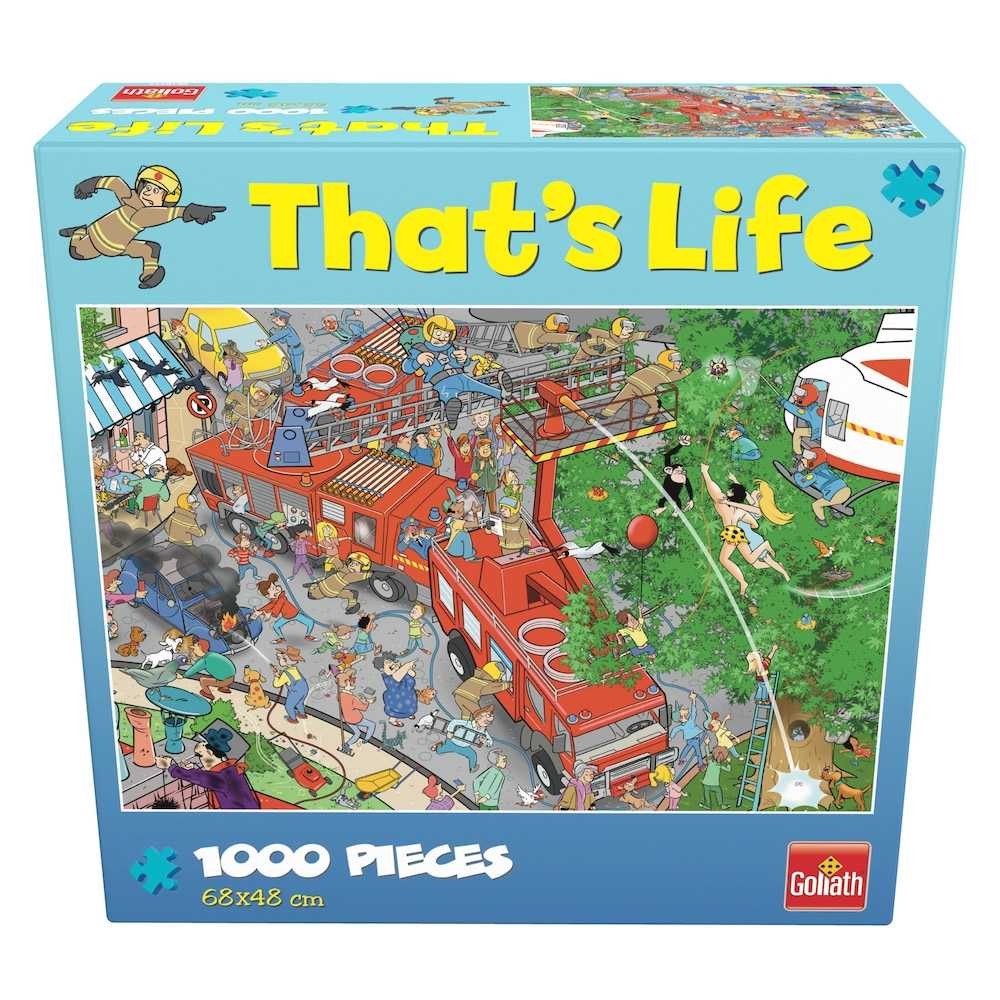 Puzzle Cauta si Gaseste - Brigada de pompieri, 1000 piese GLT9260 41.176471