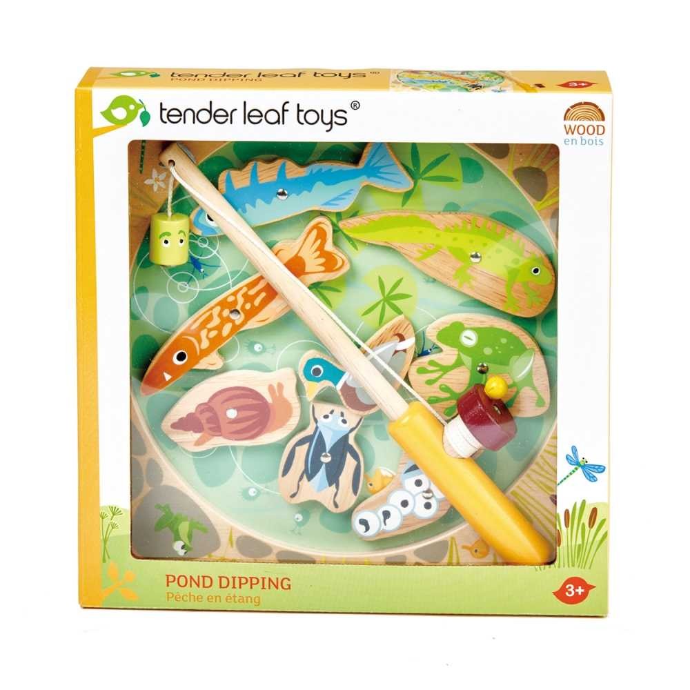Joc de pescuit din lemn, 10 piese TL8348 109.243697