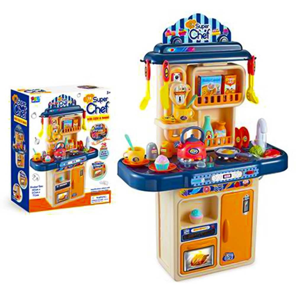 Play set bucatarie, cu baterii, 28 piese 16854C 172.268908