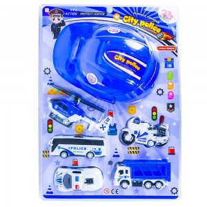 Play set politie + casca 225-8895 41.176471