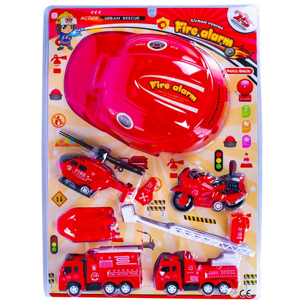 Play set pompieri + casca 225-8894 41.176471
