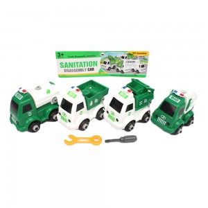 Masinute salubrizare demontabile, 4 buc/set U212-12 41.176471