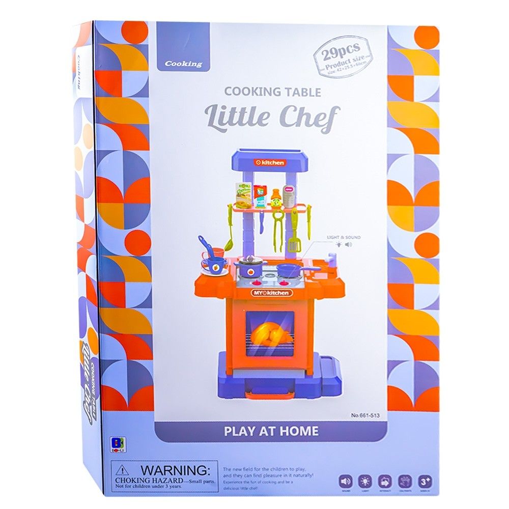 Play set bucatarie, cu lumina si sunet 661-513 142.016807
