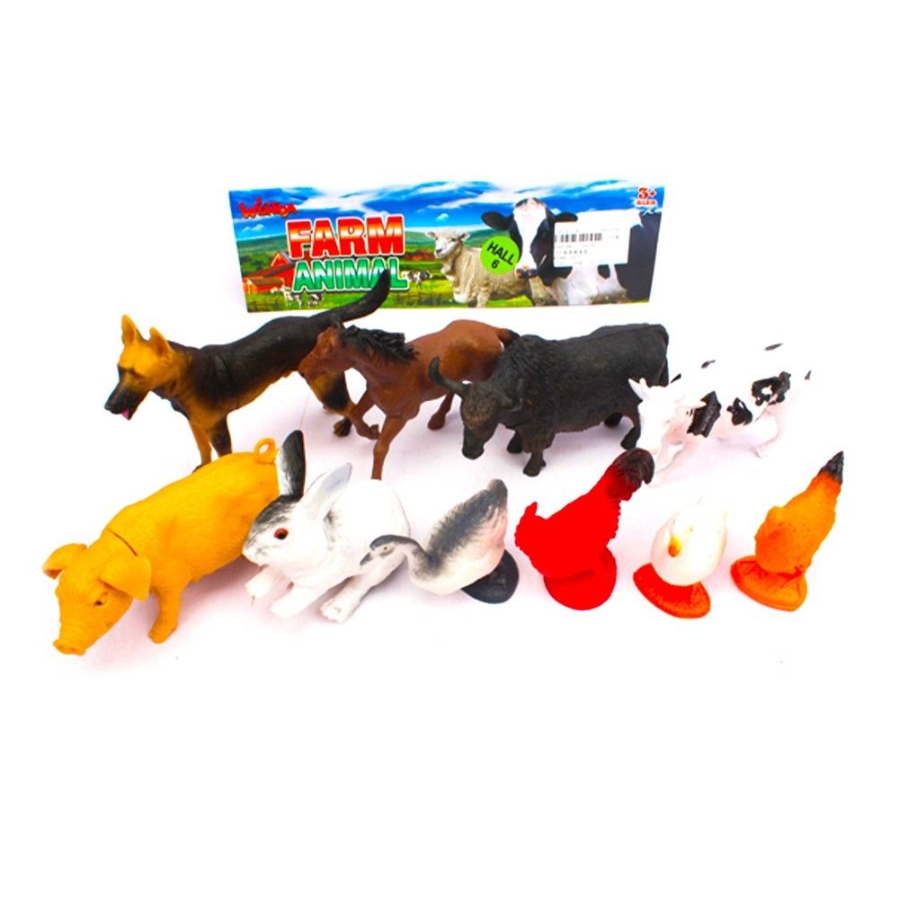 Animale domestice, 10 buc/set 2067B 39.495798