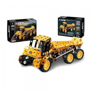 Joc constructii metal, Tractor, 221 piese 6605 56.302521