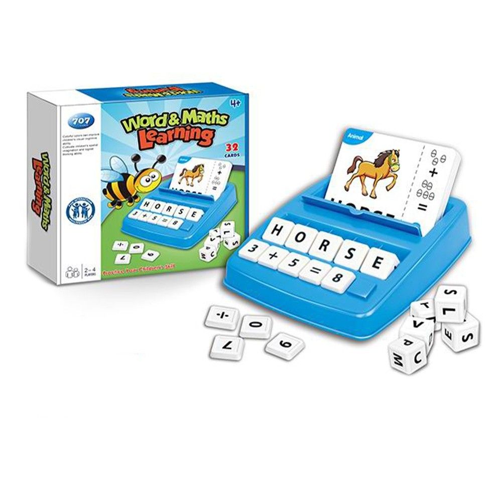 Joc educativ, Litere + cifre 707-A12 43.697479