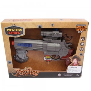Pistol cowboy cu baterii 8852 23.529412
