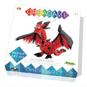 Origami 3D Creagami - Dragon, 481 piese CREA7239 54.621849