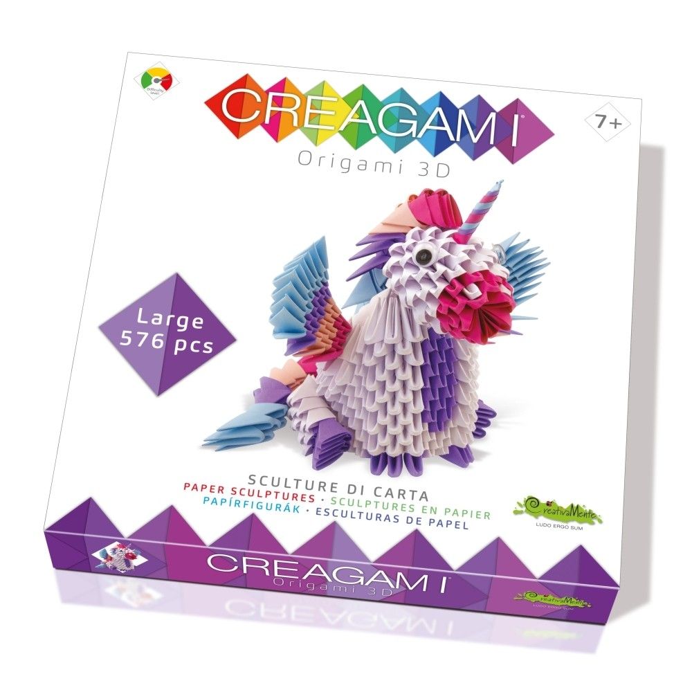 Origami 3D Creagami - Unicorn, 576 piese CREA7376 79.831933