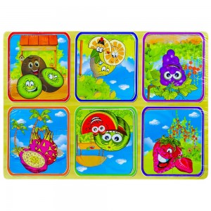 Puzzle lemn, Fructe BX-127 18.487395