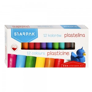 Plastilina 12 cul/set - STARPAK 450917 5.882353