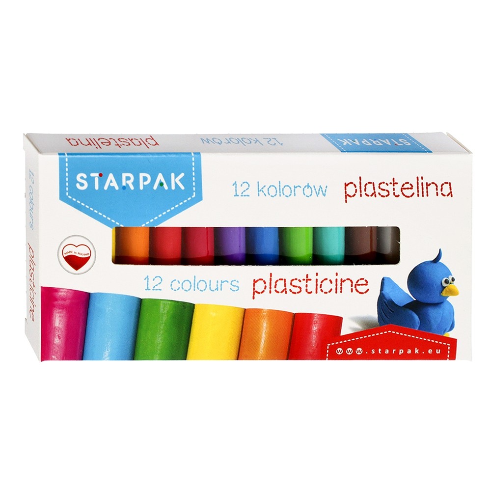 Plastilina 12 cul/set - STARPAK 450917 5.882353