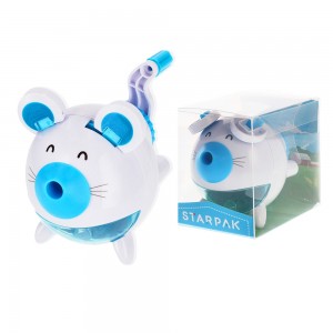 Ascutitoare cu manivela, Soricel, albastra - STARPAK 470859 18.907563
