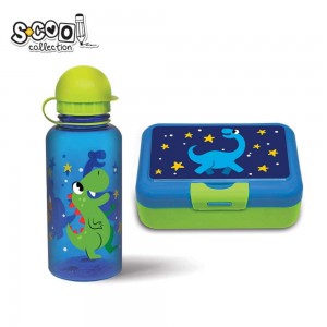 Set: sticla apa + cutie sandwich, Dino - S-COOL SC1593 37.815126
