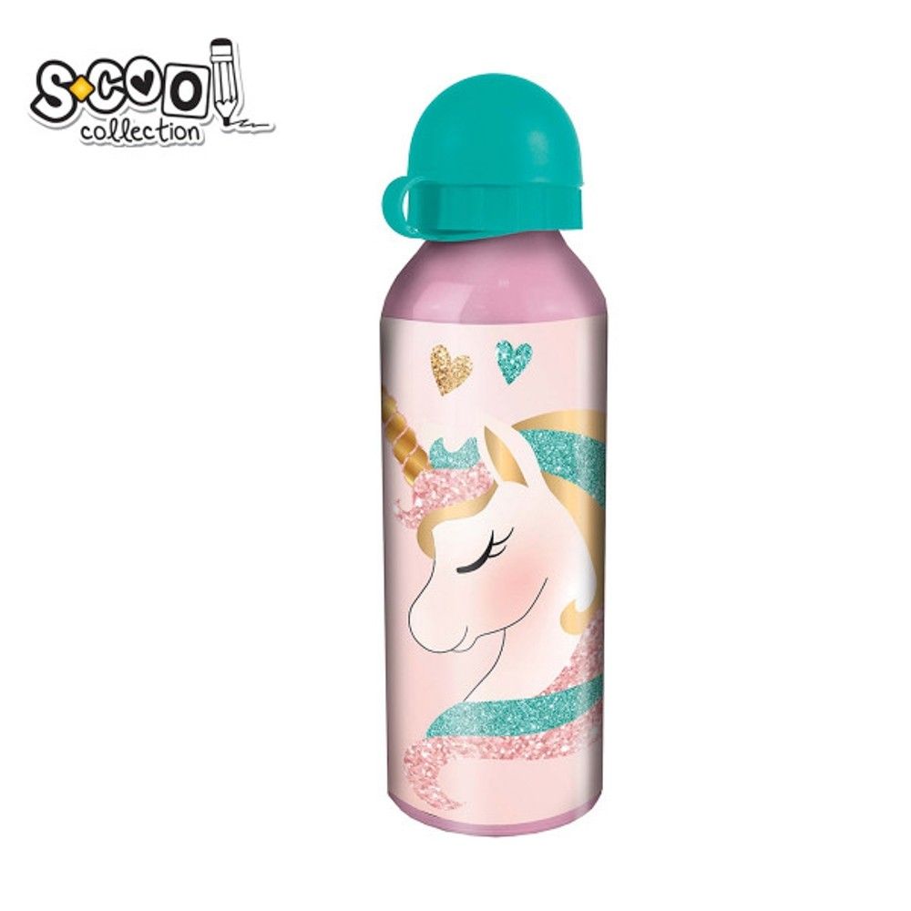 Sticla apa, aluminiu, Unicorn, 500ml - S-COOL SC1707 22.689076