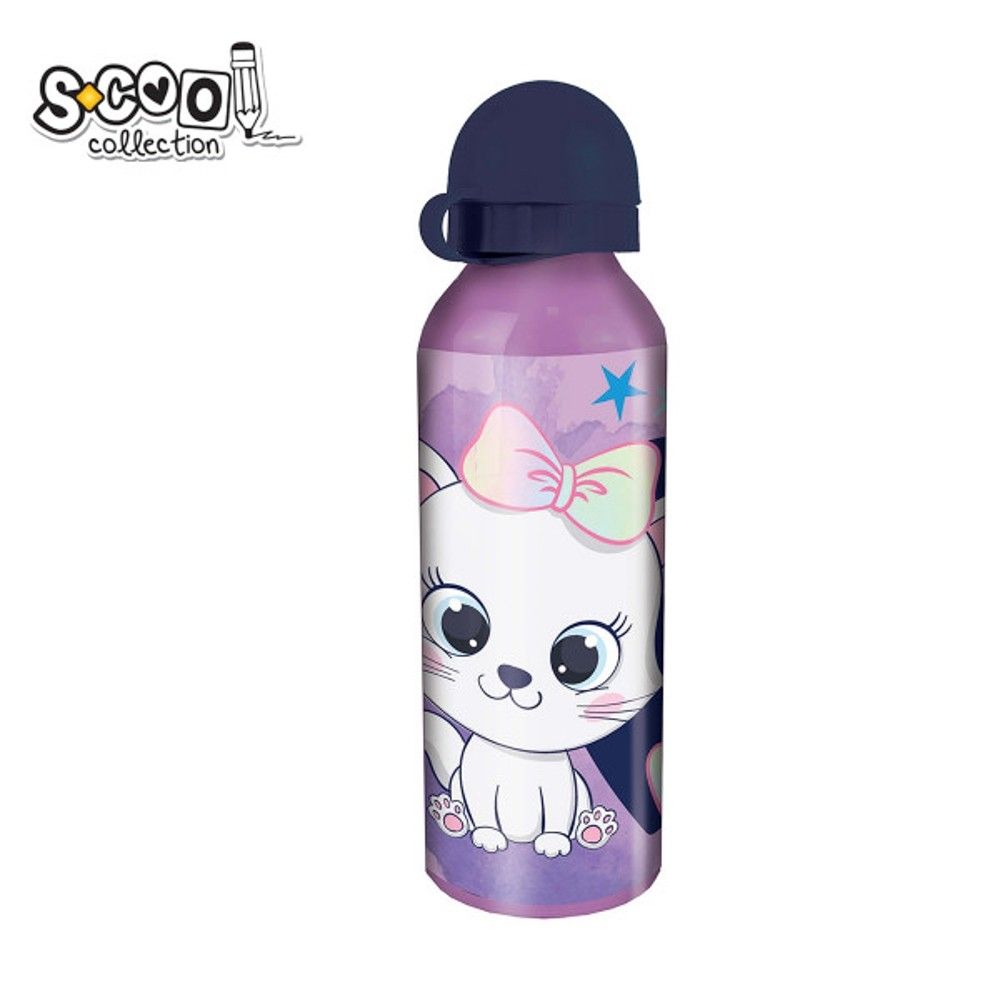 Sticla apa, aluminiu, Kitty, 500ml - S-COOL SC1709 22.689076