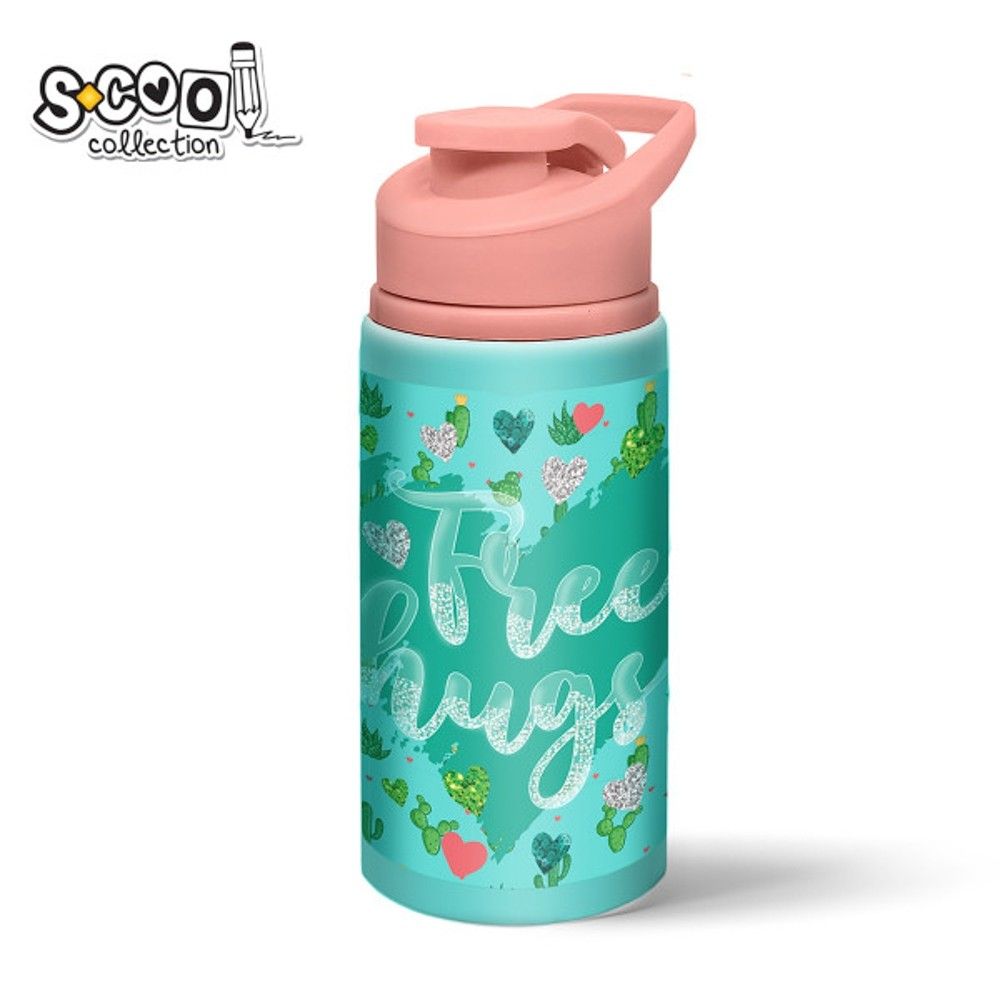 Sticla apa, aluminiu, Cactus, 500ml - S-COOL SC1573 26.890756