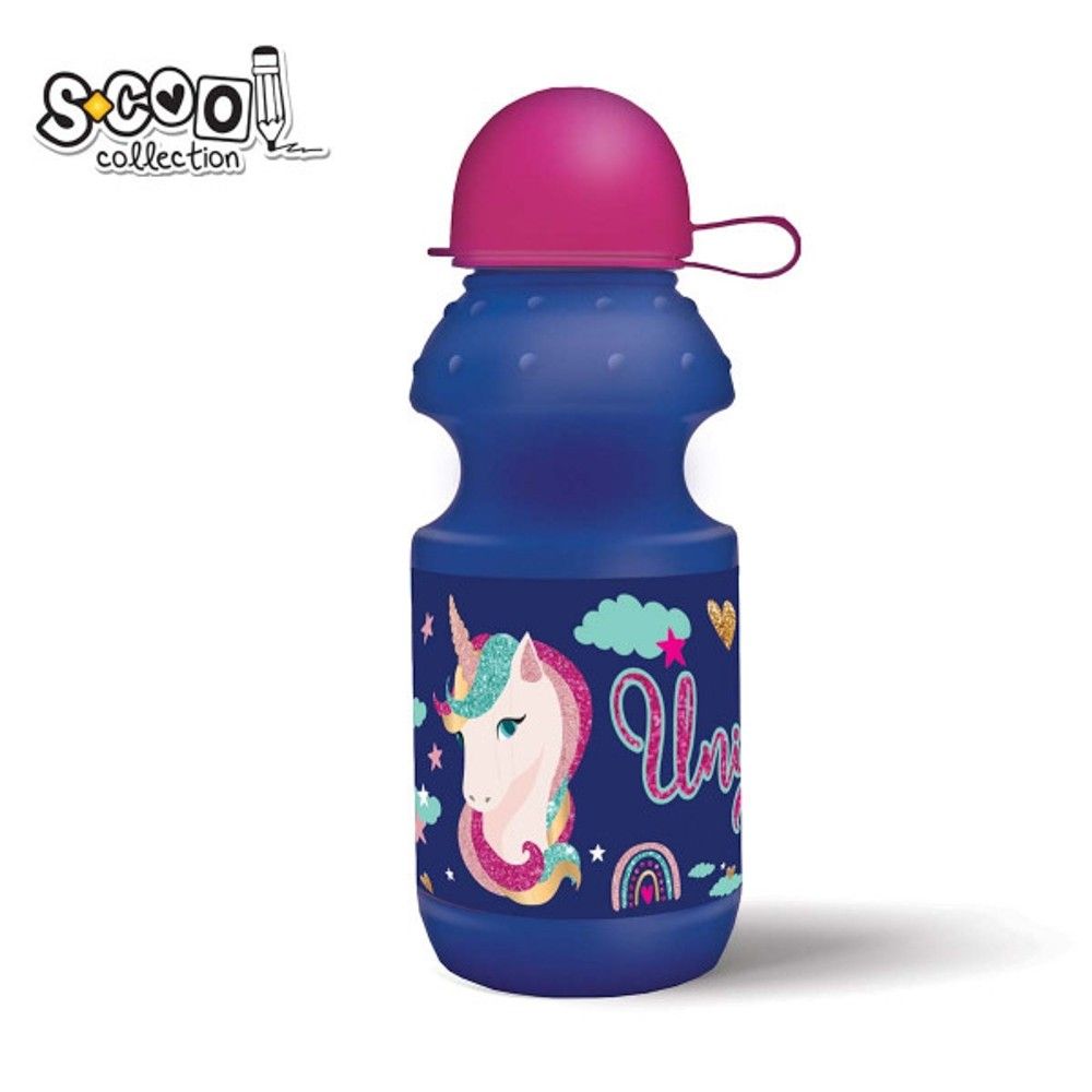 Sticla apa, plastic, Unicorn, 350ml - S-COOL SC1587 8.823529