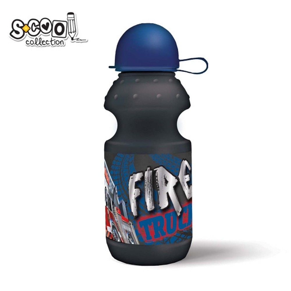 Sticla apa, plastic, Fire Truck, 350ml - S-COOL SC1591 8.823529