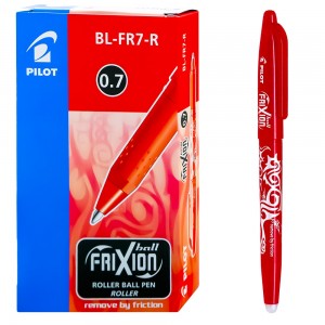 Roller Frixion Ball, 0.7mm, rosu - Pilot BL-FR7-R 12.605042