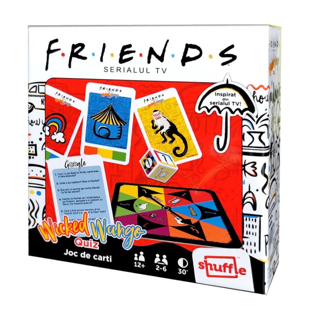 Joc de societate - Friends, Wicked Wango - Cartamundi 41.176471
