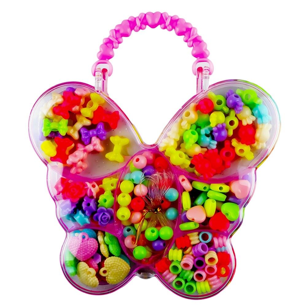 Set creativ margele, Inimioara/Fluturas/Floare MAR-05 15.966387