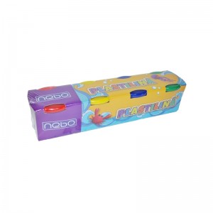 Plastilina modelaj, 4 culori, 100 g - NEBO