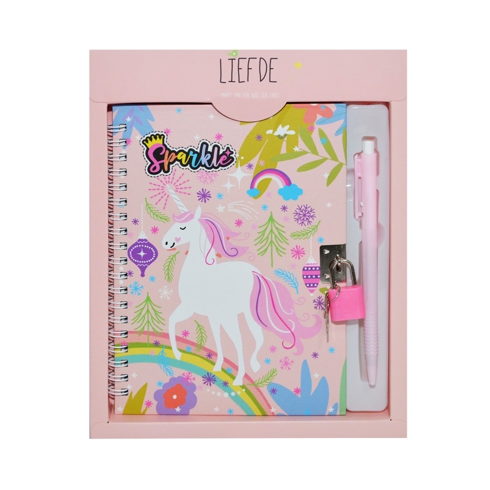 Jurnal cu lacat si pix, Unicorn