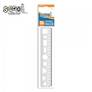 Liniar cu sabloane geometrice, 20 cm - S-COOL