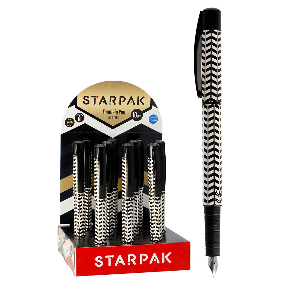 Stilou+rezerva, Zebra, 10buc/display
